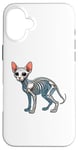 iPhone 16 Plus X-ray Sphynx Body Anatomy Radiography Skeleton Case