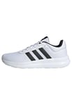 adidas Men's LITE Racer 4.0 Shoes, Cloud White/Core Black/Core Black, 6 UK