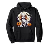 spooky Cavalier King Charles Spaniel mummy Pullover Hoodie