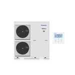 Pompe à chaleur monobloc Panasonic aquarea t-cap 9 kw wh-mxc09j3e5 r-32 wi-fi option a++/a++ avec contrôle inclus