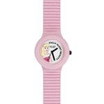 Montre Femme HIP HOP DISNEY HWU1017 Aurora Small 32mm Silicone Rose Blanc