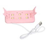 3Pcs Mini Nail Dryer Light Mouse Shape LED Portable USB Nail Lamp Gel Polish LSO