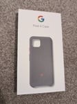 Genuine Google Pixel 4 Official Fabric Case Grey Orange Brand New & Still SEALED