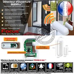 Alarme Connectée Maison Détecteur Ouverture Magnétique Appartement SmartPhone IP