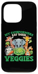 iPhone 13 Pro Funny Zoo Keeper My Coworkers Eat Their Veggies Case