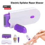 Hair Eraser Silky Smooth Painless Shaver Trimmer Razor Remover Tool Skin Laser