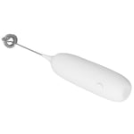 (White)Battery Operated Egg Beater Handheld Battery Operated Milk Frother Foam