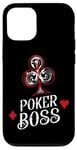 iPhone 12/12 Pro Poker Cards Vintage Poker Boss Case