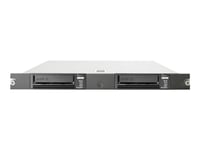 Hpe Storeever Lto-9 Ultrium - Båndstasjon - Lto Ultrium (18 Tb / 45 Tb) - Ultrium 9 - Maks Antall Stasjoner: 2 - Sas-3 - Kan Monteres I Rack - 1U - Kryptering, Worm-Funksjonalitet