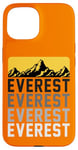 Coque pour iPhone 15 High Peak Everest Mountain Expedition Cool Hiking Outfit