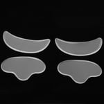 4x Silicone AntiWrinkle Sticker Facial Eye Fine Line Removal Beauty Pads XTT