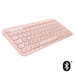 Clavier sans fil Bluetooth pour Mac Logitech K380 Rose