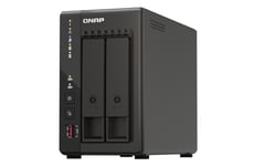 QNAP TS-253E NAS Tower Intel® Celeron® J6412 8 GB 12 TB HDD QNAP QTS B