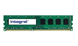 Integral DDR3 8 Go 1333MHz DIMM PC3-10600 CL9 1.5V 512x8 Kit Mémoire Ordinateur de Bureau pour PC et MAC