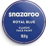 Snazaroo Royal Blue Make-Up 18 ml - Classic Face Paint for Parties Cosplay Event