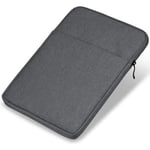 Universellt fodral 9,7-10,5 tum Skyddande Hörlurar för iPad Air 3/air 2/ air/Pro, Galaxy Tab S3, etc ipad Sleeve Case Cove Dark Grey