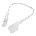 (White)Portable Mini Air Purifier Necklace Air Purifier For Man Woman