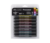 Winsor & Newton Promarker 12+1 Set 1