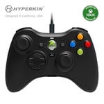 Hyperkin Xenon Wired Mannette de jeu sans Fil pour Xbox - noir - Compatible avec BOX SERIES X, XBOX ONE ET WINDOWS 11|10