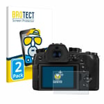 2x Anti-Reflets Protection Ecran pour Panasonic Lumix DMC-FZ1000 II Film