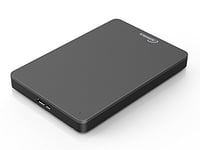 Sonnics 320GB Dark Grey External Portable Hard drive USB 3.0 super fast transfer speed for use with Windows PC, Apple Mac, Smart tv, XBOX ONE & PS4