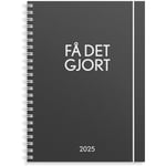 Kalender 2025 Få det gjort svart