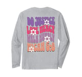 Do Justice Love Mercy Walk Humbly Micah 6:8 On Back Print Long Sleeve T-Shirt