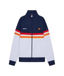 ellesse Mens Rimini Top Track/Zip Jacket, Navy/White, L EU