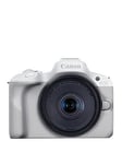 Canon Eos R50 Aps-C Mirrorless Camera Inc Rf-S 18-45Mm Lens - White