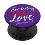 Everlasting Love Jeremiah 31:3 Bible Verse PopSockets Adhesive PopGrip