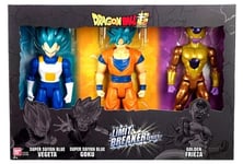 PACK 3 FIGURINES DRAGON BALL Z LIMIT BREAKER SERIES