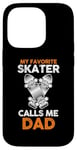 Coque pour iPhone 14 Pro Skateboard Père Skateboarder Dad Skater Skateboard