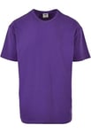 Urban Classics Men's Organic Basic Tee T-Shirt, Realviolet, XXL