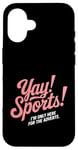 Coque pour iPhone 16 Big Game Super Publicités Football Ironic Sports Publicités