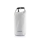 InnovaGoods - Sac Étanche 10L Résistant à l'Eau, Idéal pour Sports Aquatiques et Activités de Plein Air, Sangle Ajustable Amovible, Fermeture Enroulée Sécurisée, Gris, PVC