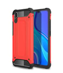 BAIDIYU Case for Xiaomi Redmi 9AT Phone Case, Shock Absorption, Drop Resistance, Soft TPU + Hard PC double-layer design is suitable for Xiaomi Redmi 9AT.(Red)