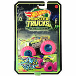 Hot Wheels Monster Trucks Glow in The Dark Shark Wreak - Mattel - NEUF Rare