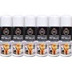 Paint Factory Interior Exterior Metallic Spray Dazzling White Paint Gloss 200mx6