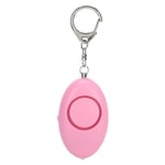 (Pink)Security Alarm Key Chain Women Elderly Emergency Safety Alarm XAA