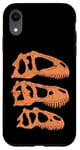 Coque pour iPhone XR Giganotosaurus Tyrannosaurus Rex Allosaurus Fossile