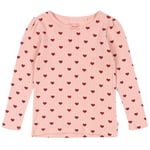 Konges Sløjd GOTS Minnie Långärmad Topp Amour Rouge | Rosa | 18 months