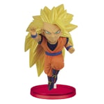 Dragon Ball Super Saiyan 3 Son Goku Q version 2.7"Figure Anime Modell Action Figure Collectibles toys for Photography, Hobby and Collection