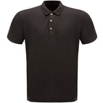 Regatta Homme Homme avec Col Boutonné Classic 65/35 T Shirts Polos Vests, Noir, XL EU