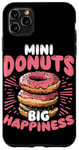 Coque pour iPhone 11 Pro Max Mini beignets, Big Happiness Mini Donuts