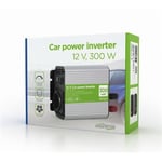 Gembird 12V 300W auto invertteri : EG-PWC300-01