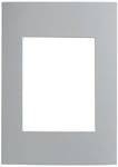 Walther Design Passe-Partouts gris pour la taille du cadre : 20 x 30 cm, taille de l’image : 13 x 18 cm Passepartouts PA030D