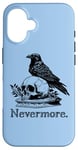 Coque pour iPhone 16 Black Quoth The Raven Nevermore