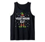 I'm The Vegetarian Elf Christmas Tank Top