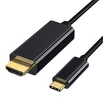 USB C to HDMI Cable 1.8M 4K Type C for TV Adapter Phone iPhone 15 Tablet Laptop