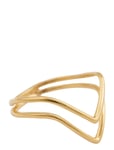 Syster P Tiny Arrow Ring Gold Guld